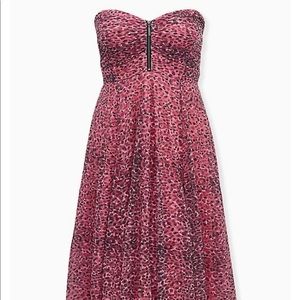 NEW NWT BETSEY JOHNSON TORRID CHEETAH DRESS - Sz 20